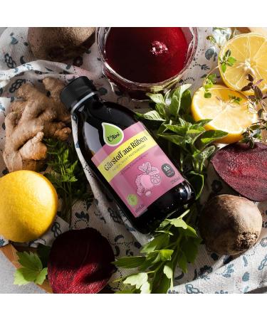 Olini Beetroot Fermentation Drink 500ml | Natural Probiotic with Lemon Turmeric & Ginger | Preservative-Free Freshly Pasteurized - Buy Online on GoSupps.com