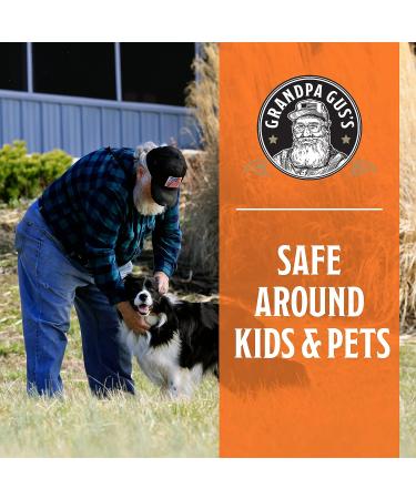 Grandpa Gus's Tick Repellent Spray with Plant-Based Actives  No DEET  4 oz  Pack of 2 - Buy Online on GoSupps.com
