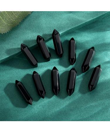 Xiannvxi 20-Piece Medicinal Crystal Set - Obsidian Healing Stones Polished Drum Stones & Magic Wands for Reiki & Gemstone Therapy - International Shipping Available - Buy Online on GoSupps.com