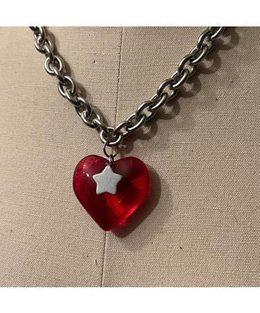 Oralgo Heart Motif Necklace - Stylish Collarbone Chain for Women & Girls | Perfect for Weddings Parties & Birthdays - Buy Online on GoSupps.com