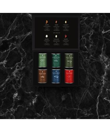 P-Stash Black Box Pure Sensation I Nut Mix I Hand-roasted nuts for real gourmets I cashew nuts pistachios & almonds I ideal as a gift package