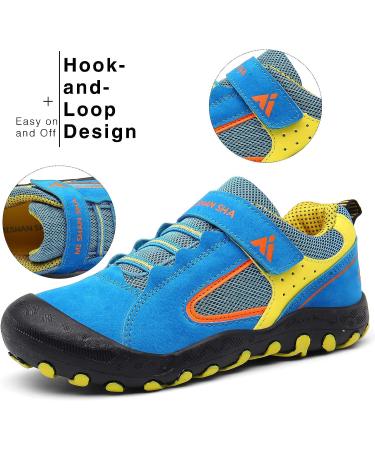 Mishansha Kids Hiking Shoes - Anti-Collision Sneakers 13 Little Kid - Blue - Buy Online on GoSupps.com