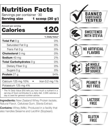 PERFECT SPORTS Diesel 100% New Zealand Whey Isolate - 5lbs Banana - Buy Online on GoSupps.com