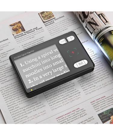 Electronic Reading Aid Digital Magnifier 3.5'' LCD 2x-32x Video Mobile Electronic Digital magnifiers for Visually impaired Reading Aids - Buy Online on GoSupps.com