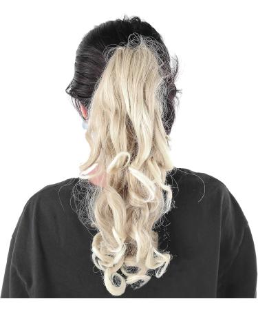 Long Curly Ponytail Wig Claw Clip Hair Extensions Wig for Parties Halloween Cosplay and Daiuly Wear Hairpiece Women Female Wavy Wig 50cm(2) - Buy Online on GoSupps.com