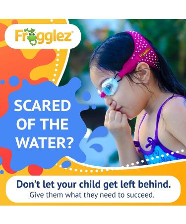 Frogglez Anti-Fog Kids Swimming Goggles | Ages 3-10 | Recommended by Olympic Swimmers | Premium Strap | Blue Frog - Buy Online on GoSupps.com