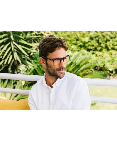 Peepers Swagger Blue Light Blocking Reading Glasses for Men - Tortoise/Amber 55mm - Buy Online on GoSupps.com