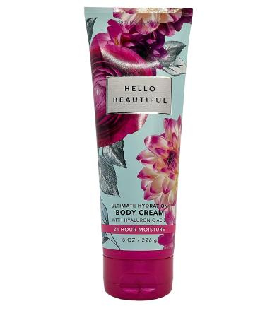 Bath & Body Works Hello Beautiful Ultra Shea Cream 8 oz - Pack of 1 - Buy Online on GoSupps.com