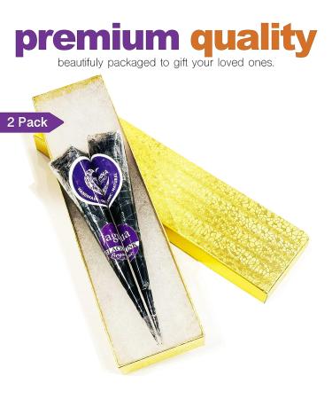 Jagua Tattoo Kit: Waterproof Semi Permanent Black Ink Gel for Skin Art - 2 Tubes, Jagua Pens for Fake Freckles & Temporary Tattoos - Skin Safe Markers with Organic Jagua Juice - Buy Online on GoSupps.com