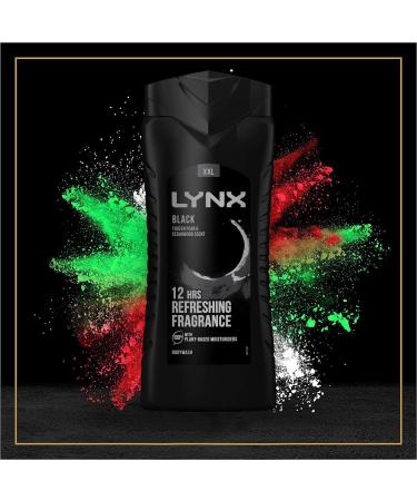 Lynx Black Shower Gel 500ml - Buy Online on GoSupps.com