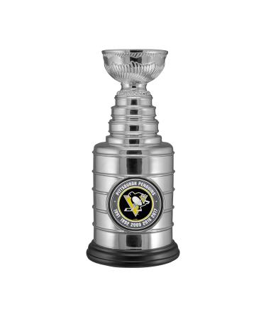 NHL 8-inch Stanley Cup Champions Trophy Replica - Father's Day Gifts for Dad - Best Gifts for Men, Hockey Fans, Players, Coaches & Collectors Pittsburgh Penguins