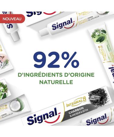 Signal Nature Elements Charcoal Toothpaste Whitening/Detox 75 ml Tube - Buy Online on GoSupps.com
