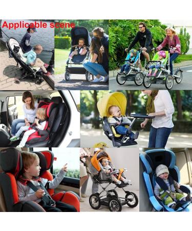Paifeancodill Car Safety Seat Belt Clip Safety Strap Belt Harness Chest Clip Safe Buckle for Baby Seat Chest Harness Clip Car Seat Buckle Side Release Buckles Belt Lock Stroller Chest Clip (Black) - Buy Online on GoSupps.com