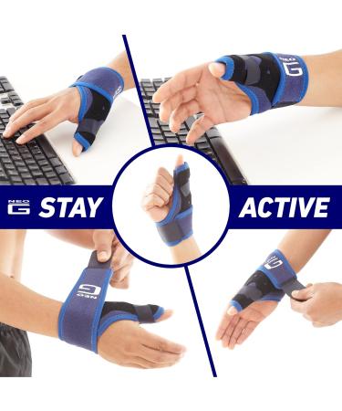 Neo-G Easy-Fit Thumb Brace | Thumb Splint for Trigger Thumb & Carpal Tunnel | Class 1 Medical Grade - Right/Left - Buy Online on GoSupps.com