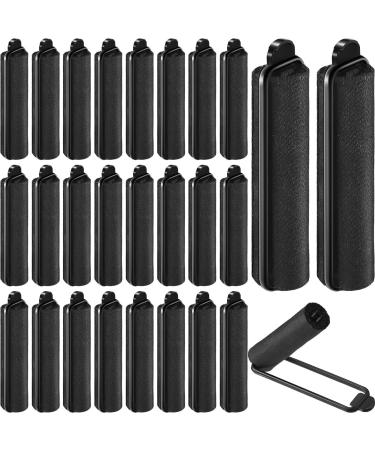 60 Pieces Satin Foam Sponge Hair Rollers Soft Foam Hair Styling Curlers Flexible Hairdressing Curlers Black Perm Rods Wave Curlers (0.6 Inch) 0.6 Inch (Pack of 60) - Buy Online on GoSupps.com
