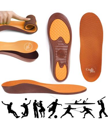 Women's Plantar Fasciitis Arch Support Insoles | Size K (6-8) | Kids Orthotic Inserts for Flat Feet | Relieve Heel & Foot Pain | Orange - Buy Online on GoSupps.com