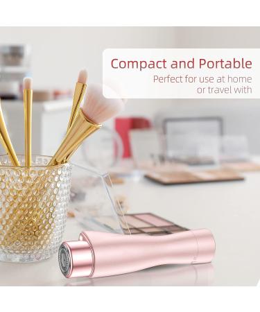 Smity Facial Hair Remover for Women - Painless Waterproof Peach Fuzz Trimmer with LED Light - Buy Online on GoSupps.com
