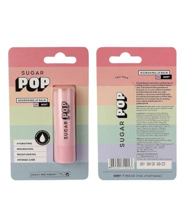 Nourishing Mint Lip Balm - Intense Hydration & UV Protection | Best Lip Moisturizer for Dry Chapped Lips - 4.5g - Buy Online on GoSupps.com