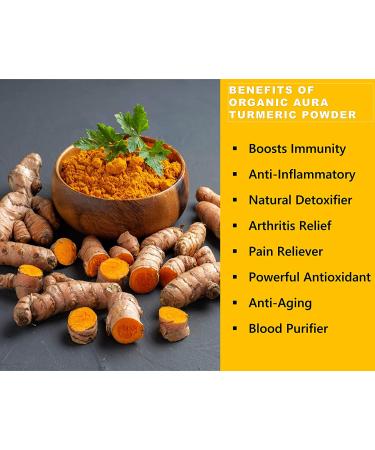 Organic Turmeric Powder 16oz - 1lb | 100% Raw Curcumin, GMO & Gluten Free - Buy Online on GoSupps.com
