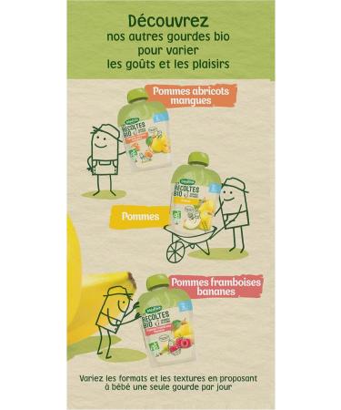 Bl dina Les R coltes Bio 24 Bottles Apple/Bananas Mixed Desserts (Pack of 6 x 4 Bottles) - Buy Online on GoSupps.com