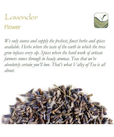 Organic Lavender Blossoms 100g Dried Lavandula Angustifolia for Potpourri & Tea Biodegradable French Lavender Flowers - Buy Online on GoSupps.com