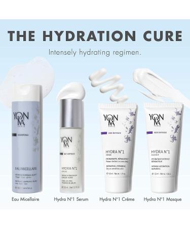 Yon-Ka Hydra No.1 Face Serum (30ml) - Intensive Hydration Booster with Hyaluronic Acid and Aloe Vera for Dry & Mature Skin | Paraben-Free - Buy Online on GoSupps.com