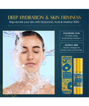 St. Croix Products Peptide Blast Retinoid Night Cream 2% Granactive Retinoid with Peptides Snow Mushroom & Hyaluronic Acid Gentle Night Moisturizer for Dry or Sensitive Skin - Buy Online on GoSupps.com