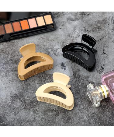 YIERSO 72 Pcs Medium Claw Hair Clips Set for Women - Rectangle Hair Claw Clips for Thin, Medium, Thick Hair - Nonslip Hair Jaw Clips - Styling Accessories - Buy Online on GoSupps.com