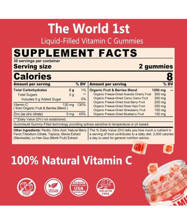 Nextdia 2 Pack Vegan Vitamin D3 5000IU K2 Gummies+ 1 Pack Whole Food Vitamin C Gummies - Buy Online on GoSupps.com