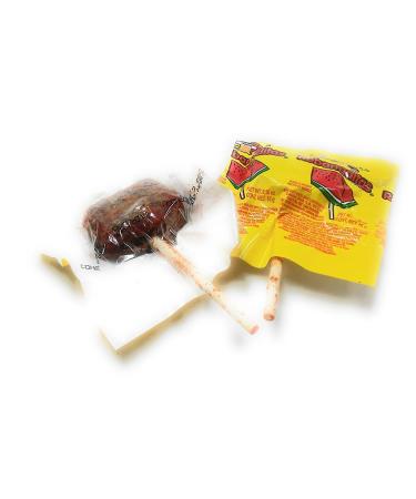 Dulces Vero Vero Rebanadita Paletas Sabor Fresa Con Chile Mexican Hard Candy Chili Pops 40 Pc - Buy Online on GoSupps.com