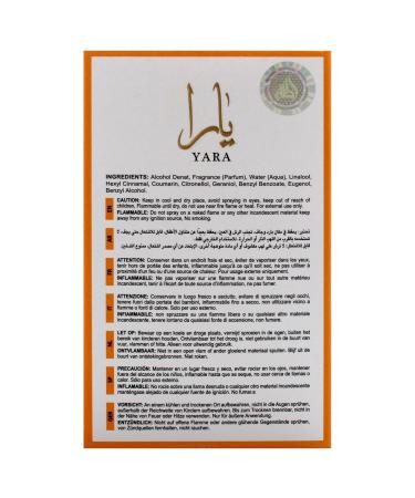 Lattafa Perfumes Yara Tous for Women Eau de Parfum Spray 3.40 Ounces / 100 ml (Pack of 4) Amber Fruity 3.4 Fl Oz (Pack of 4) - Buy Online on GoSupps.com