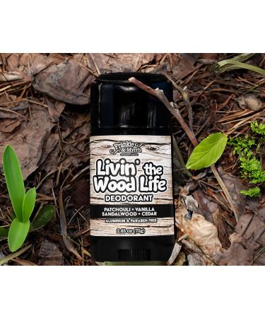 Patchouli Vanilla Sandalwood Deodorant | Aluminum-Free Natural Deodorant for Men and Women | 2.56 oz | With Real Essential Oils | Coconut Oil and Shea Butter | Paraben and Phthalate Free - Buy Online on GoSupps.com