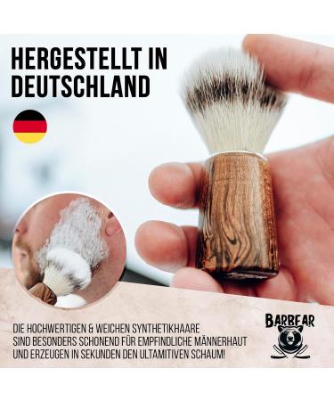 Buy German Barbear Shaving Brush - Soft Bristles & Comfortable Handle for Effortless Foam - International Shipping Available - Buy Online on GoSupps.com