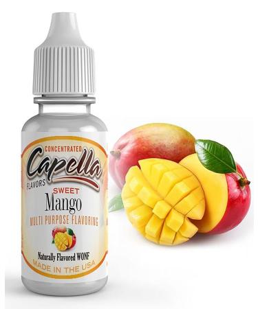 Capella Flavor Drops Sweet Mango Concentrate 13ml 0.44 Fl Oz (Pack of 1)
