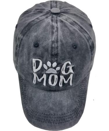 Waldeal Women's Embroidered Washed Baseball Cap - Adjustable Dog Mom Dad Hat One Size Fits All Black - Shop Now! - Buy Online on GoSupps.com