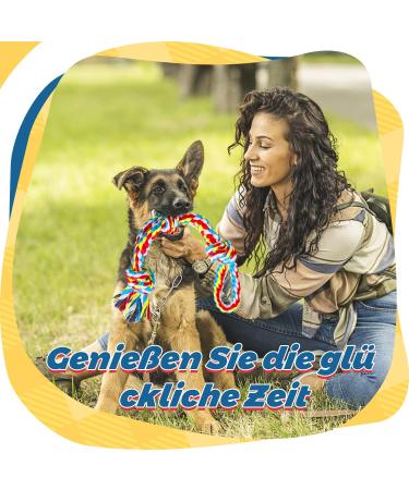 Gaiusikaisa XL Dog Toys Rope Set - 2 Heavy Duty Chew Toys for Aggressive Chewers - 100% Cotton - Perfect for Medium & Large Breeds - Tug & Chew 2PCS - Buy Online on GoSupps.com