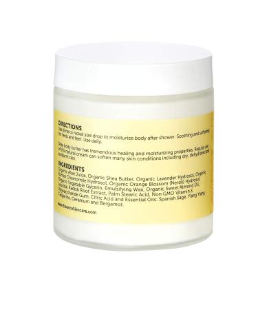 Essance Organic Body Butter | Nourishing Natural Shea Butter for Sensitive & Mature Skin | Non-Irritating Formula | 120ml - Buy Online on GoSupps.com