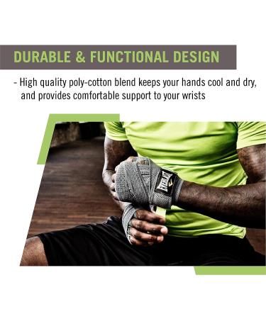 Everlast Flexcool Handwraps in Stylish Grey/Green - Shop Now! - Buy Online on GoSupps.com
