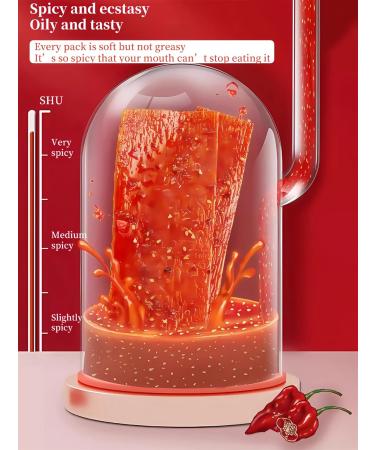 MKSDDF - 58g x 4 packs Latiao Spicy Strips Chinese Snacks Latio Snacks Spicy Snack Combination-Casual Snacks-Office Snacks - Mix and Match (Sticks - Buy Online on GoSupps.com