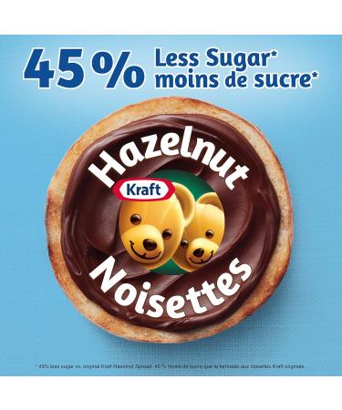 Kraft Peanut Butter Hazelnut Spread with Cocoa and Less Sugar 725g 725 g (Pack of 1) Less Sugar - Buy Online on GoSupps.com