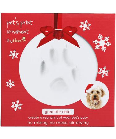 Pawprint DIY Clay Kit for Pet Keepsake Ornament - Dog/Cat Owner Holiday Decor - Buy Online on GoSupps.com