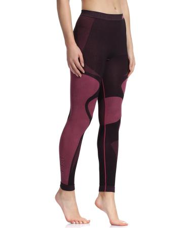 Ladeheid Women's Thermoactive Long Johns - Functional Black/Red Underwear for Ultimate Comfort | International Shipping Available - Buy Online on GoSupps.com