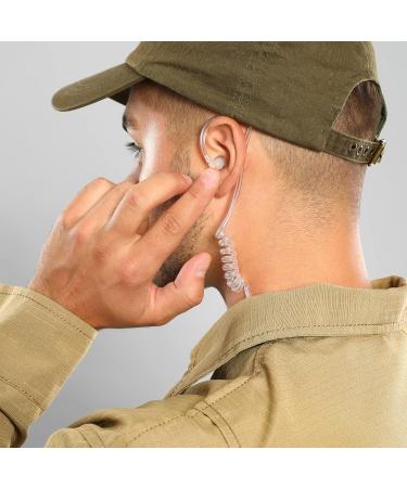 Baofeng UV-5R BF-F8HP UV-82 Radios Compatible 2 Pin Earpiece for Two Way Radio Headset - Police Surveillance Kit - Buy Online on GoSupps.com