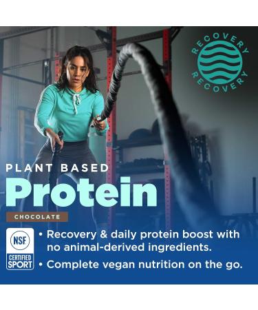 Gnarly Nutrition Performance Greens Blueberry A ai (11.64 oz) and Gnarly Vegan Plant Protein Meal Replacement - Chocolate (28.2oz) - Buy Online on GoSupps.com