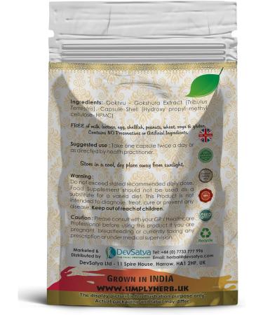 Tribulus Terrestris - Gokhru Capsule (300 Capsules) 300 count (Pack of 1) - Buy Online on GoSupps.com