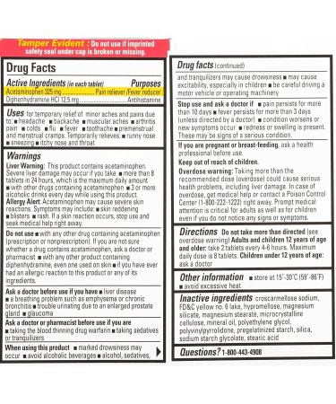 Percogesic Aspirin-Free Pain Reliever/Fever Reducer 90 Coated Tablets - Buy Online on GoSupps.com