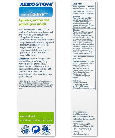 Xerostom Drymouth Anticavity Bundle: Mouthwash, Toothpaste, Gel Pack - Buy Online on GoSupps.com
