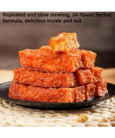 MKSDDF Chinese snacks Asian snacks spicy dried tofu spicy latiao strips tiger skin dried tofu soy products 13 g* 20 packs mixed pack Mixed pack - Buy Online on GoSupps.com