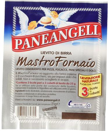 Paneangeli Mastro Fornaio Levure pour Pizza 3 enveloppes / 9 sachets - Buy Online on GoSupps.com