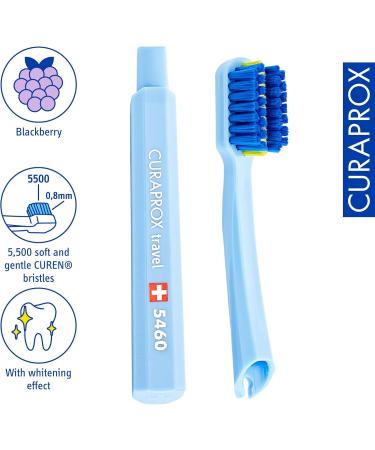 Curaprox Ortho Travel Kit Pink Travel Toothbrush Interdental Brush Toothpaste 10ml Travel Box - Buy Online on GoSupps.com